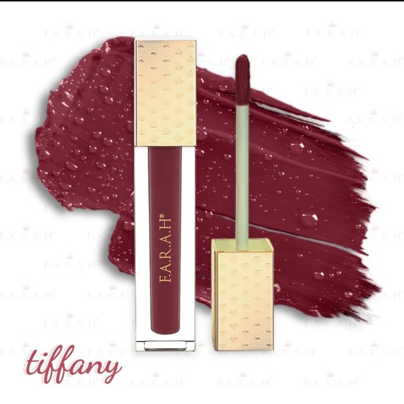 NEW F.A.R.A.H. Matte Liquid Lipsticks in Farah AND Tiffany 2.8 ml 0.1 fl. oz. - Picture 2 of 9